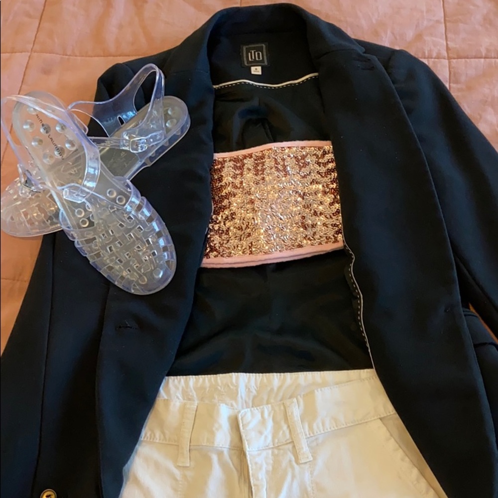 Forever 21  sequence pink bralette